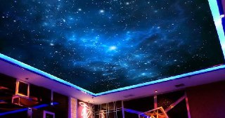 Натяжной потолок звездное небо Махачкала, цена от 5260 руб.